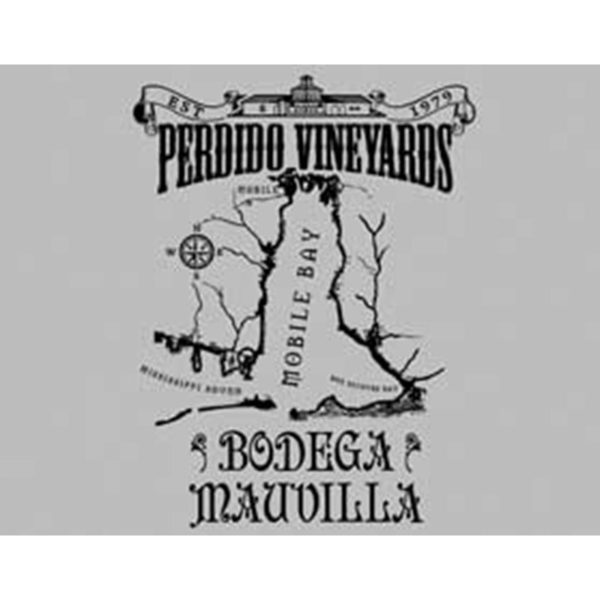 Perdido Vineyards Bodega Mauvilla Wine Label