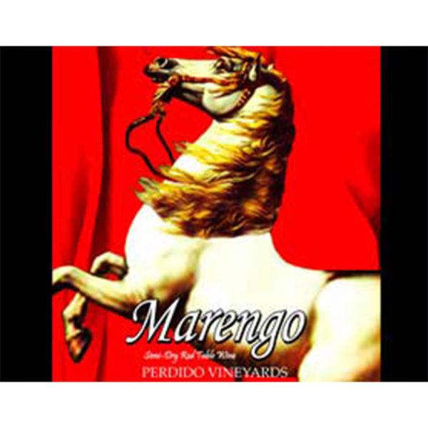 Perdido Vineyards Marengo Wine Label