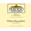 Perdido Vineyards White Muscadine Wine Label