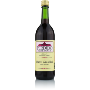 Perdido Vineyards Mardi Gras Red Wine