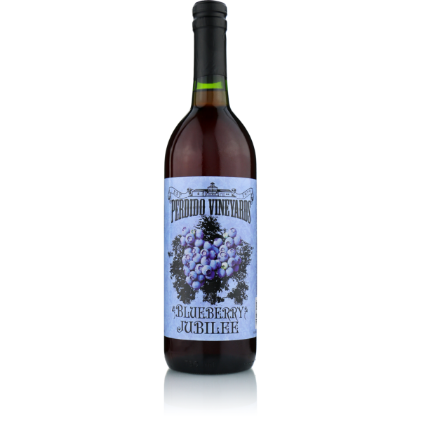 Perdido Vineyards Blueberry Jubilee Wine